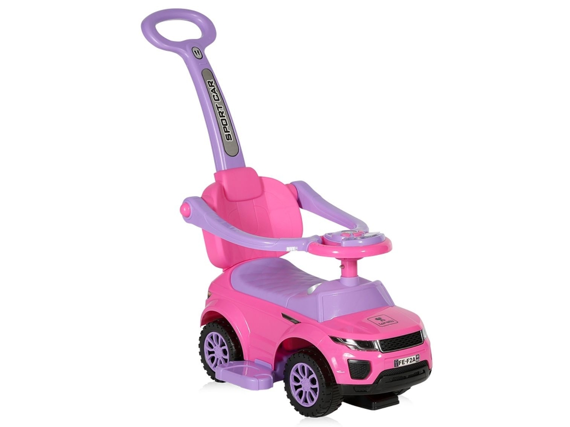 Correpasillos OFF ROAD con asa pink LORELLI