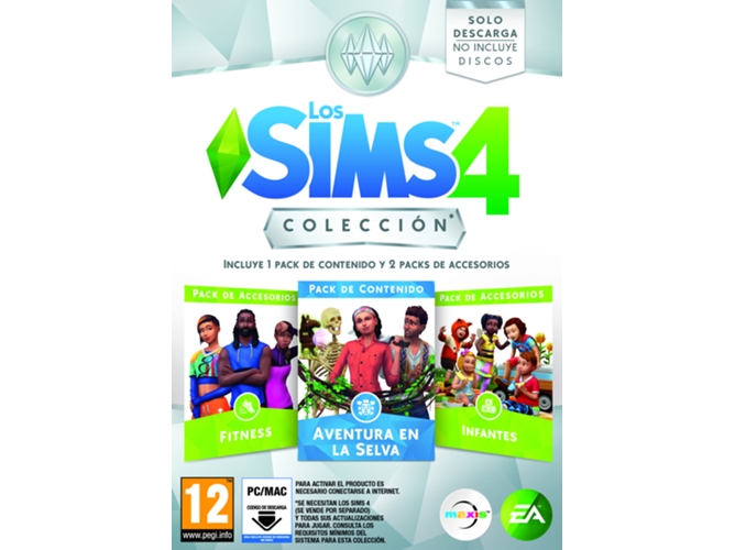 Juego PC Los Sims 4 Colección 7: Code In A Box Edition (Simulación - M12 - ES)
