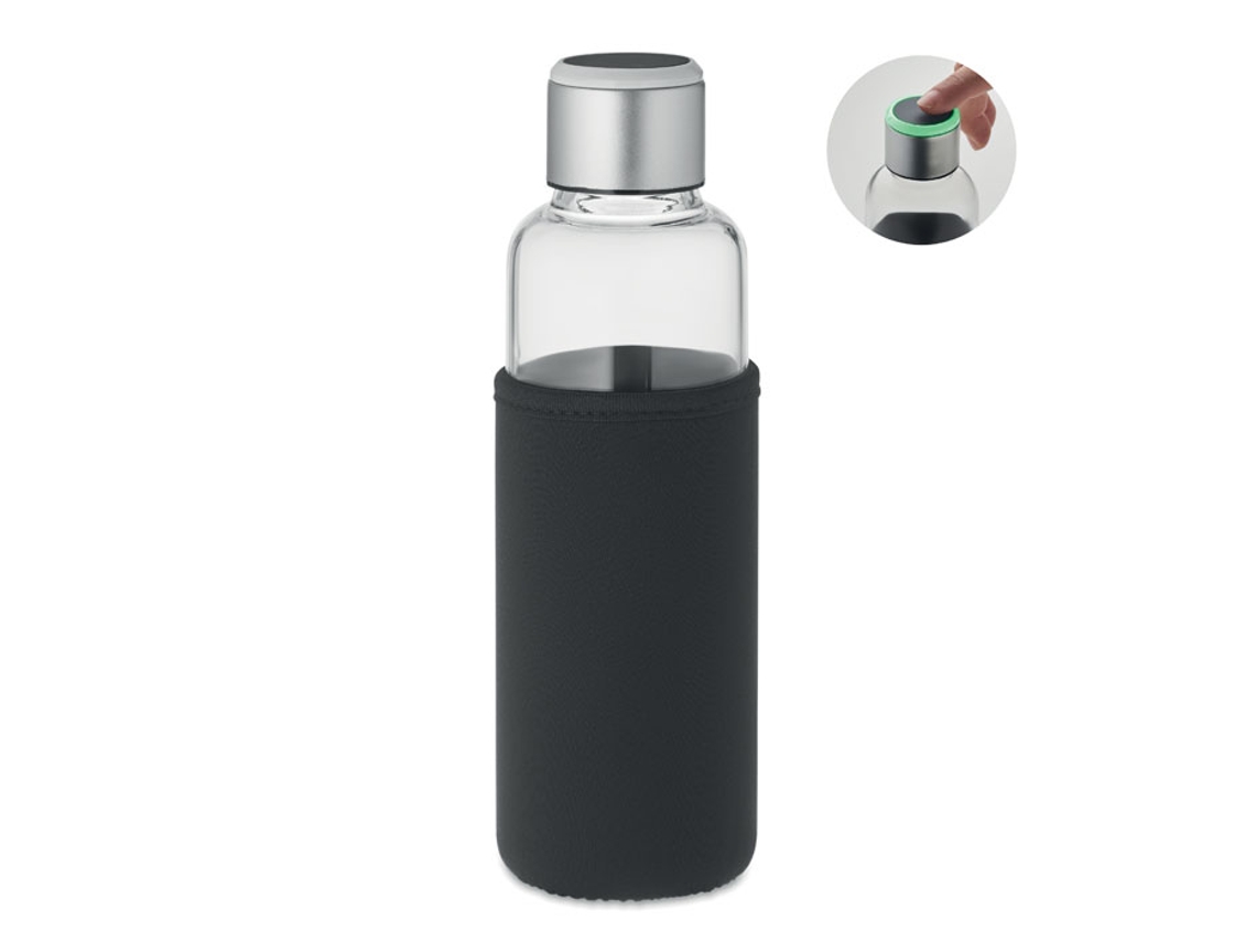 Botella De Vidrio Con Sensor