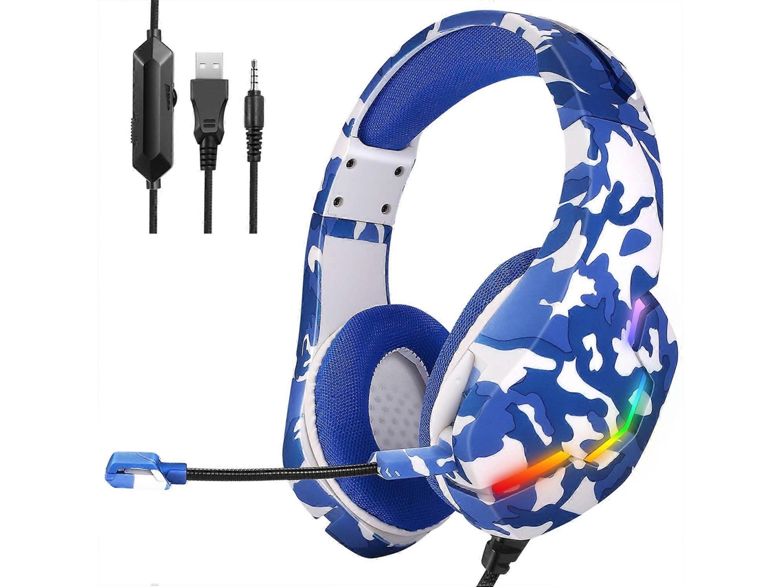 Auriculares Para Juegos, Auriculares Ps4 Con Micrófono, Auriculares Para Pc Sobre La Oreja Como Regalos Para Hombres