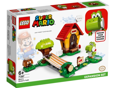 LEGO Super Mario: La Casa de Mario y Yoshi - 71368 (Edad Mínima: ‍6 - 205 Piezas)