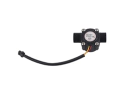 Sensor de fluxo de água de alta precisão Veloriskku com rosca G3/4, efeito Hall, 1-30 l/min, branco