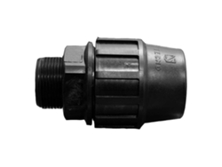 Enlace rosca Macho PE 40mm