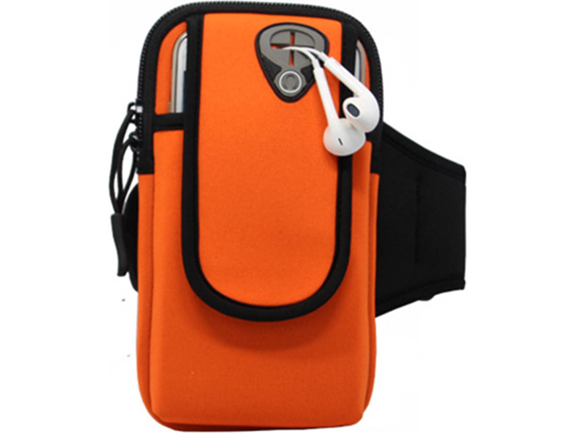 Bolsa de Fitness para Brazo Naranja