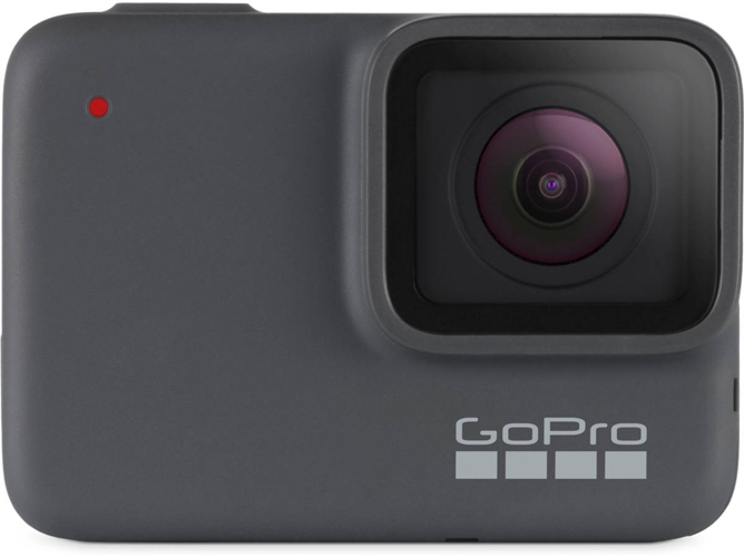 Cámara deportiva GOPRO Hero 7 Silver (4K - 10 MP - Hasta 140 de autonomía - Wi-Fi y Bluetooth)