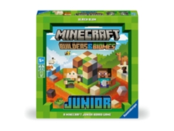 Juego de mesa Minecraft Builder Biomes Junior de Ravensburger para niños