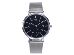 Reloj De Pulsera Analógico De Aleación Con Esfera Redonda, Cuarzo, Moda Para Hombres Y Mujeres.