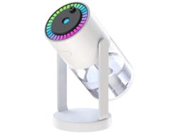 Proyector Cielo Estrellado Con Alimentación Usb Temporizador Y Apagado Automático De 6 A 8 Horas Ideal Para Habitación O Coche Blanco Yizhood
