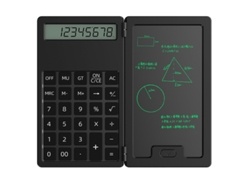 Calculadora y tableta portátil Csyy Mini para escritura a mano (negra)
