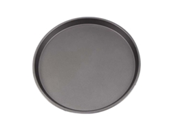 Bandeja Reutilizable Para Hornear Pizza, De Acero Al Carbono, Redonda Y Duradera, Con Superficie Antiadherente Apta Para Horno, Resistente A Altas Tem
