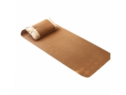 Juego De Sábanas Ajustables De Ratán Para Verano Con Esterilla De Bambú, Para Cama De 90x195 Cm, Funda De Almohada (1 Pieza)