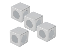 Bloque Conector Ángulo Recto 2-vías Perfiles De Aluminio Accesorios Industriales 4pcs