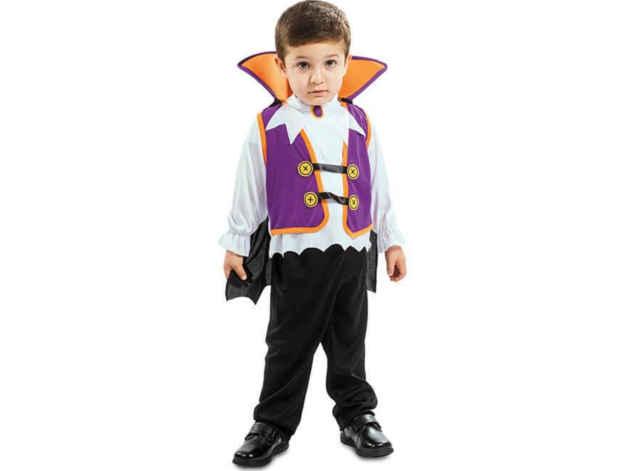 Disfraz de Niño DISFRAZZES Vampiro Morado (Talla: 5 a 6 años)