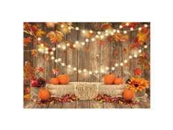 Fondo fotográfico de calabaza para fiestas, decoración de otoño y Acción de Gracias NEVEANCE