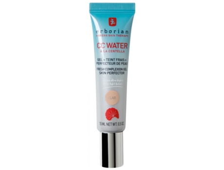 Cc Water a La Centella Gel Tono Fresco Perfeccionador de La Piel 15 Ml Tinte : Claro ERBORIAN