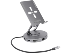 Base De Acoplamiento Para Tablet Con Hub Usb-c De 10 Pulgadas En Aleación.