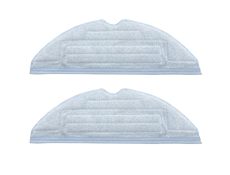 Almohadillas de limpieza de paño de mopa de microfibra de repuesto, aptas para Roborock T7 T7 Plus S7, accesorios para aspiradoras, paquete de 2