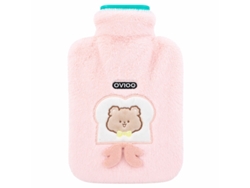 Bolsa De Água Quente Com Forro - Ursinho Bk Rsd-10 Rosa