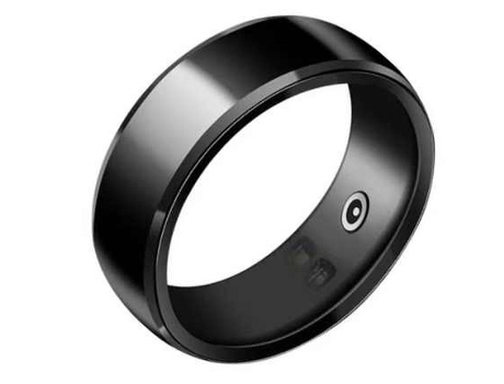 Anillo inteligente Chronus resistente al agua sueño frecuencia cardíaca anillo Bluetooth (negro 21#) BISBISOUS