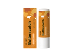 Bálsamo labial de leche con caramelo para un cuidado suave de temporada.