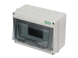 Omni-caja De Unión Eléctrica Fuente De Alimentación Interruptor Distribución Protección Impermeable Abs 8 Vías