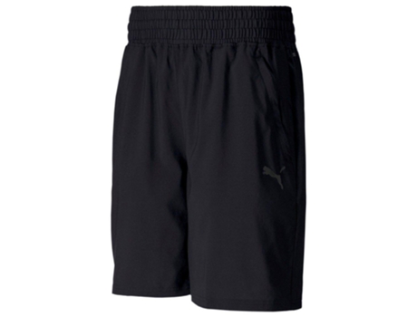 Pantalones para Hombre PUMA Thermo R+ Woven 8´´ Negro para Corrida (S)