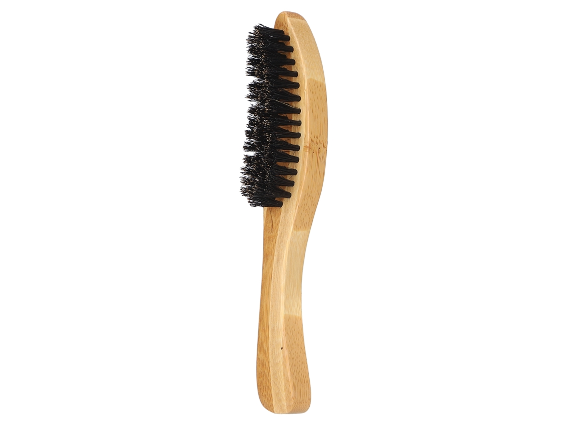 Pincel Portátil Profesional Para Estilizar Y Cuidar Barba, Diseño Ergonómico, Madera Compuesta, Ligero Y Fácil De Llevar