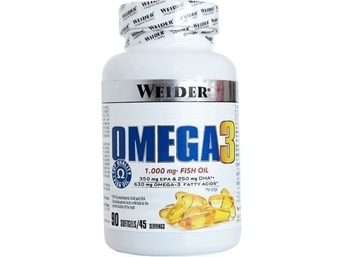 Complemento Alimentar WEIDER Omega 3-Epa Y Dha + Enriquecido Con Vitamina