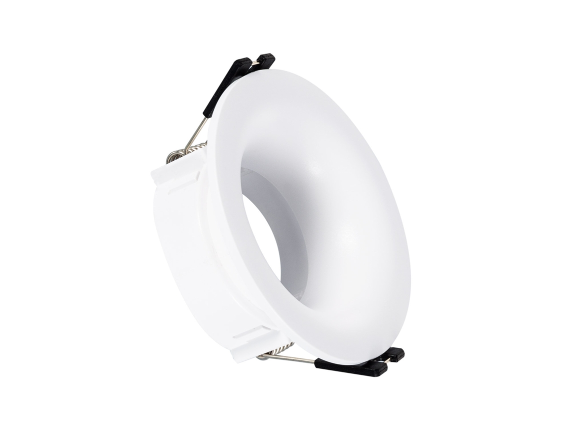 Aro Downlight Cónico Bajo UGR para Bombilla LED GU10 / GU5.3 Corte Ø 70 mm LEDKIA