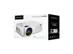 Proyector LED Led20 Full HD 1080p Kruger Matz (1920x1080)