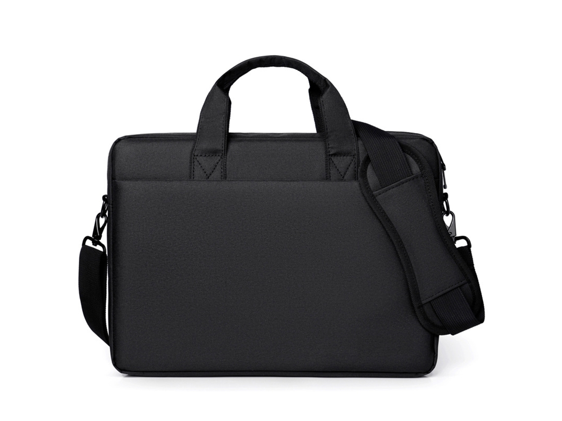 Bolsa para portátil de negocios, impermeable, de algodón negro perlado, edición Chennnls de 14 pulgadas