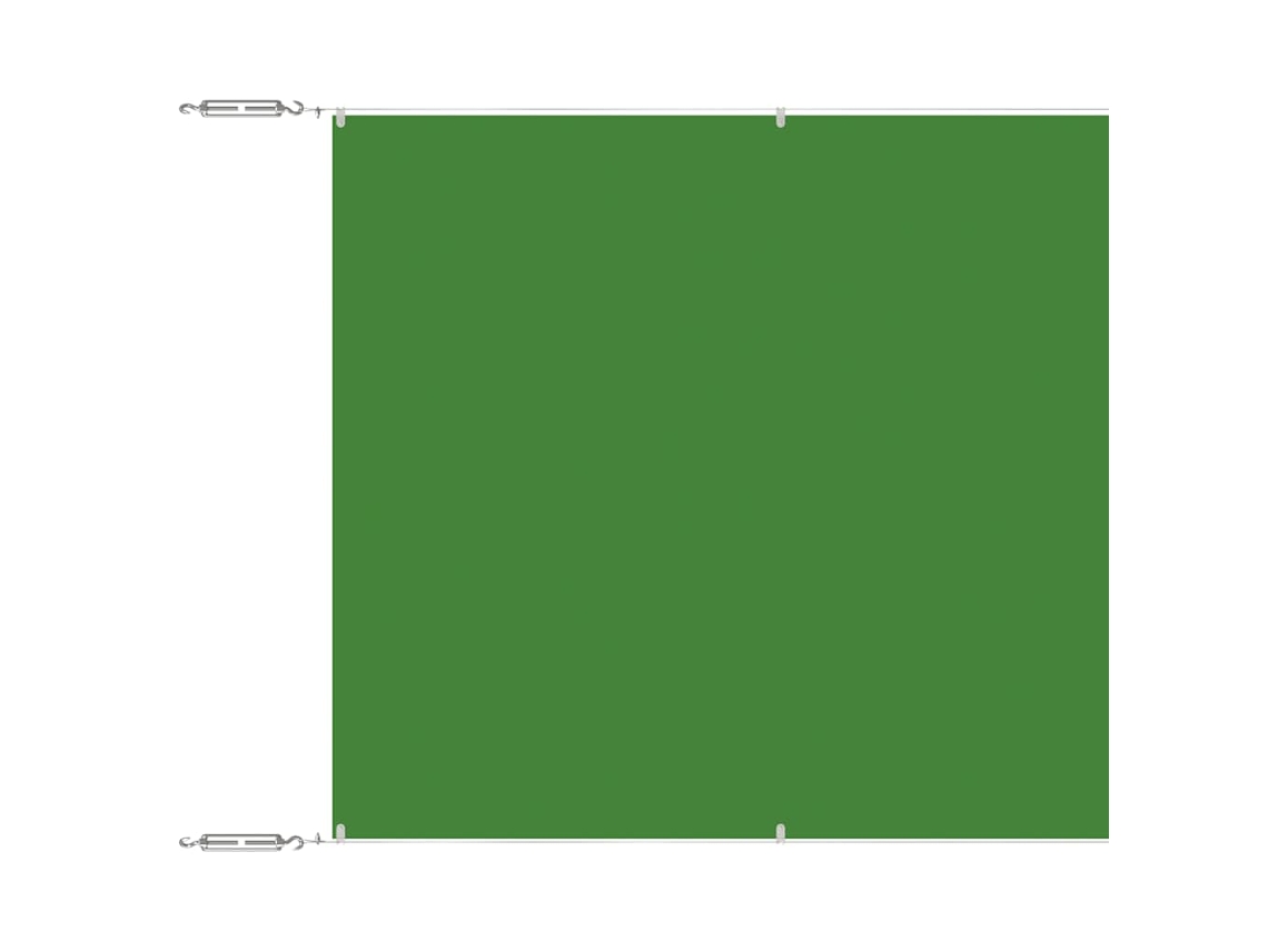 Maison Exclusive - Toldo Vertical Verde Claro 60x800 Cm Tela Oxford