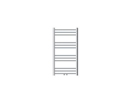 Radiador toallero de baño 50x80 cm calefactor cromado estufa diseño curvado LUXEBATH