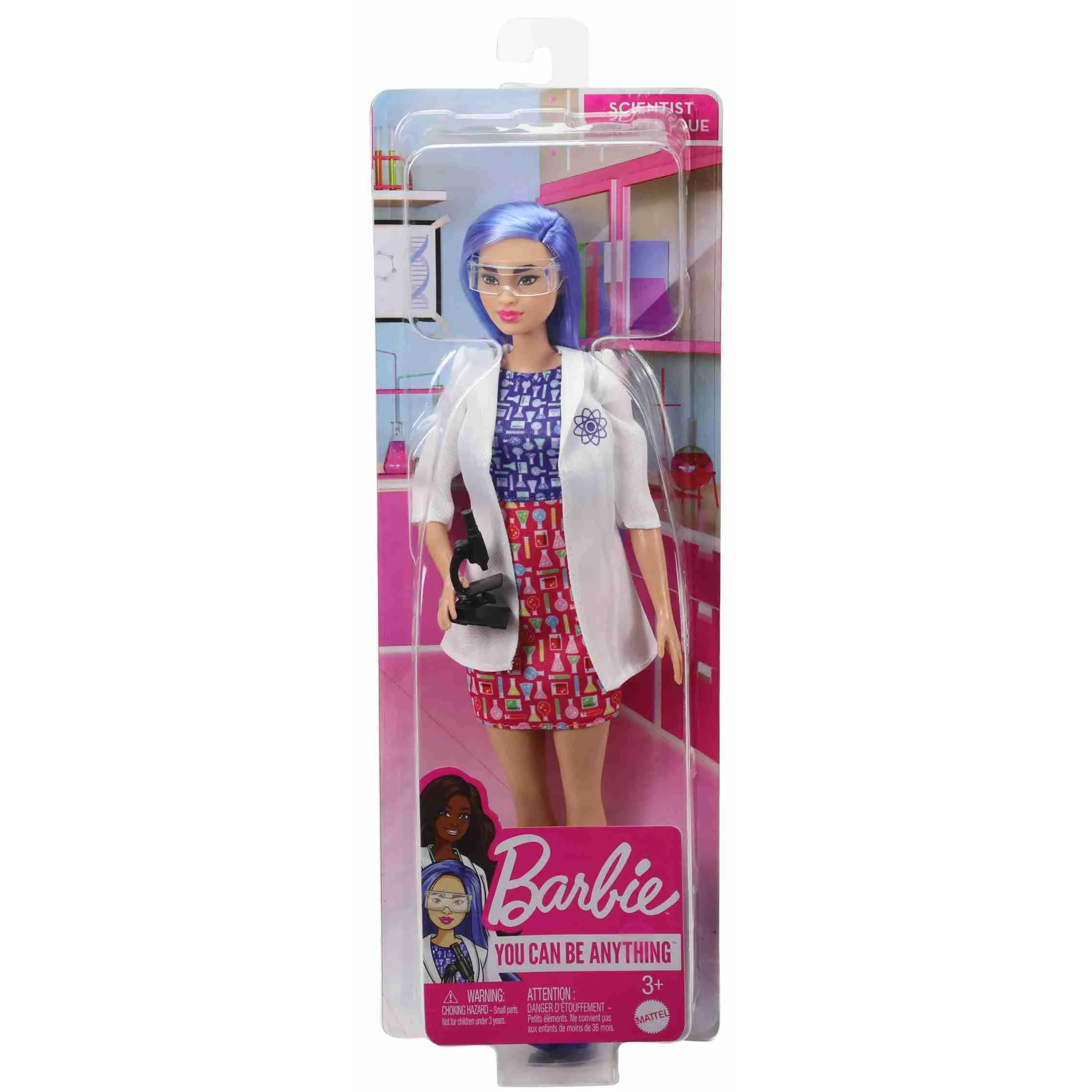 Profesiones de Barbie - Científica MATTEL