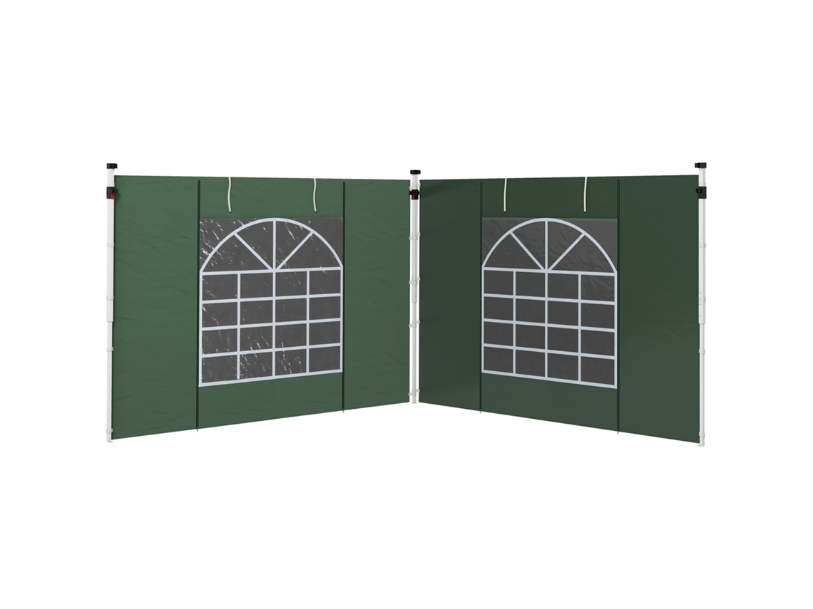 Parede Lateral Tenda 295x195 Janela Porta Verde