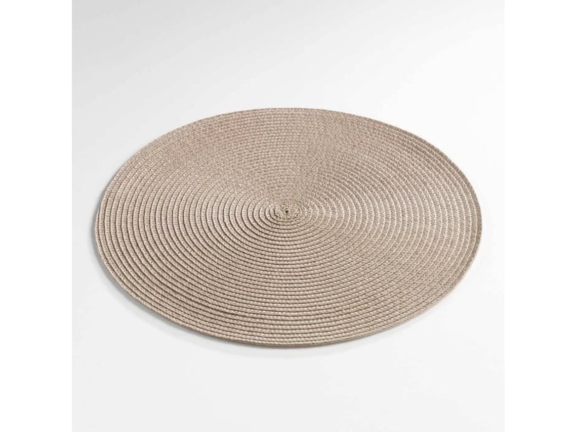 Juego Americano Cdaffaires 0 35 Cm Polipropileno Zebulon Taupe DECORLINE