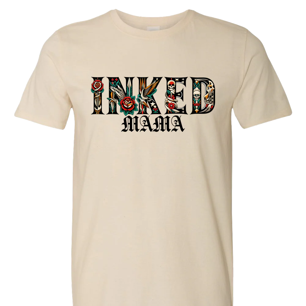 Inked Mama T-shirt Unisex Rockinstone Size:xl