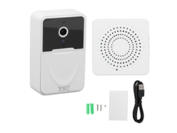 Timbre inalámbrico inteligente con cámara, Wi-Fi, batería de 1000 mAh, video bidireccional, timbre inteligente.