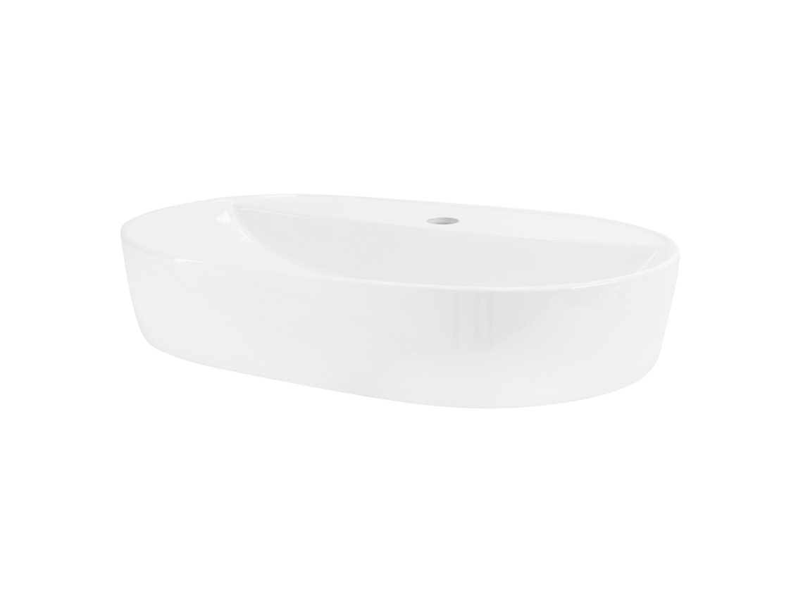 Lavabo ML-DESIGN (60 x 40 x 12 - Cerámica - Blanco)
