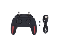Controlador De Juegos Para Móviles Con Ventilador Silencioso Y Enfriador, Gatillo De Agarre Para Teléfono Móvil H10