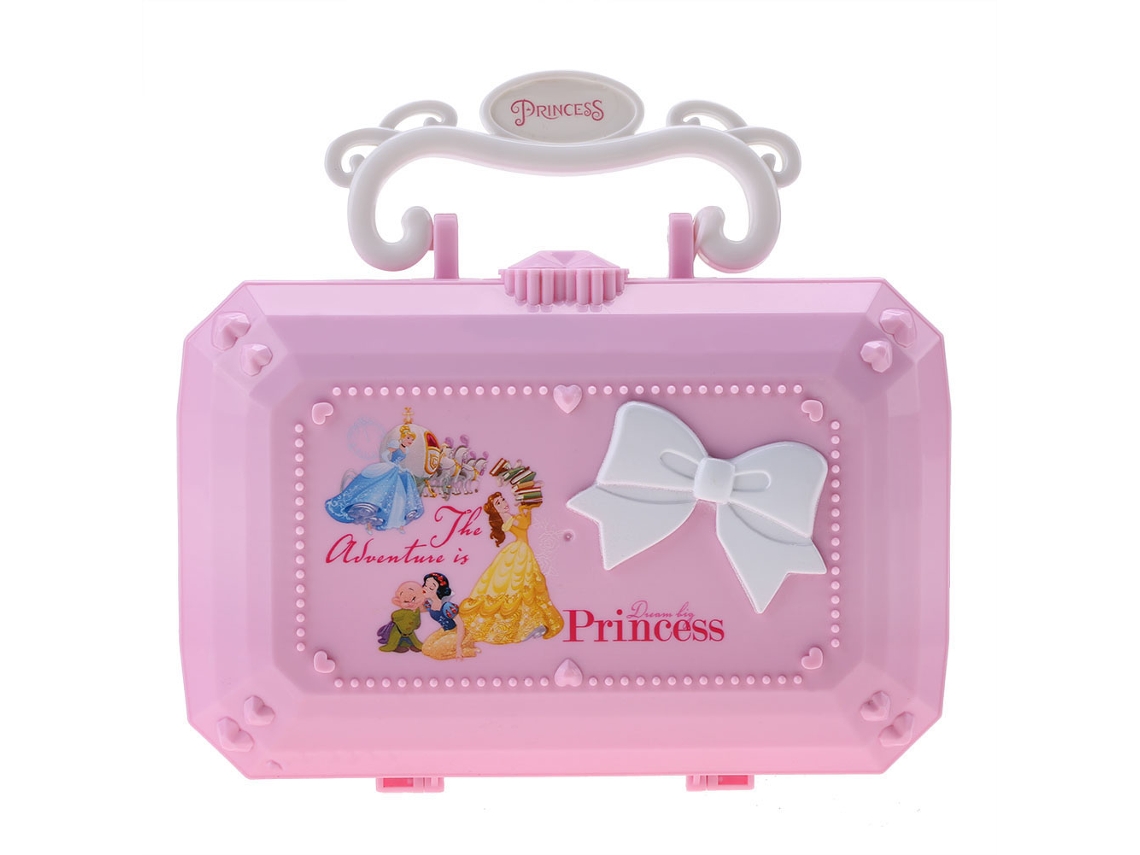 Mali kit de Maquiagem Princesa Infantil com Mala Cosméticos Seguros Não Tóxicos para Crianças