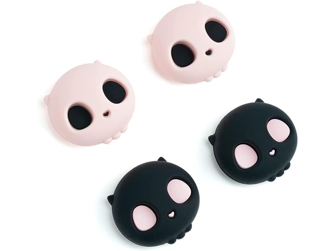 Gripinho Do Polegar - Silicone - Protetor Do Joystick - Tampa Do Joystick - Para Interruptor - Paquete De 4