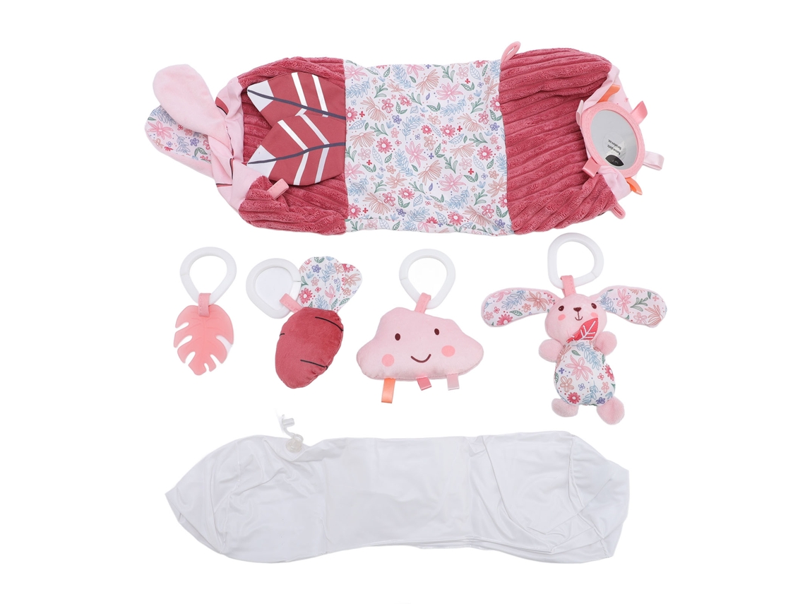 Rolo Inflável Para Tempo De Barriga Bebê Brinquedo Engatinhar Desenvolvimento Motor
