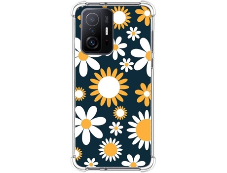 Carcasa Xiaomi 11T 5G TUMUNDOSMARTPHONE Dibujos Antigolpes Flores 08 Multicolor
