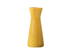 Jarrón de cerámica ligero y lujoso para decoración de sala de estar.