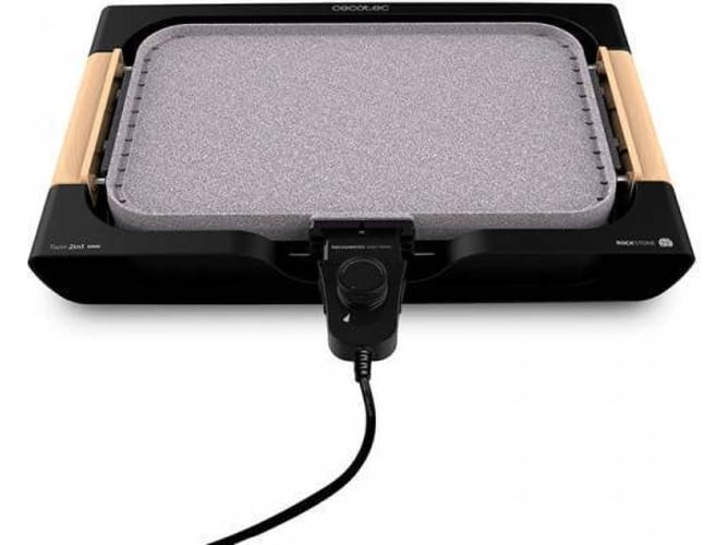 Plancha de Asar CECOTEC Rock&Water 3000 Twin (2200 W)