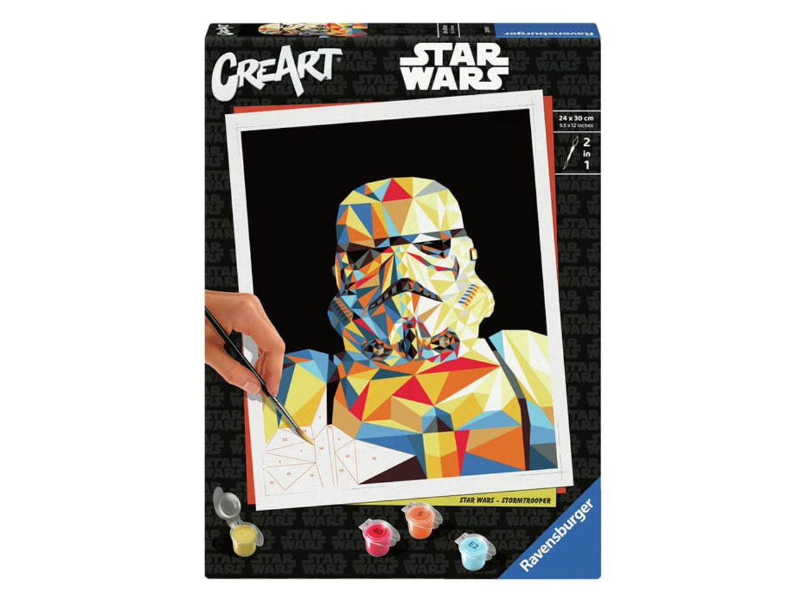 Kit creativo de pintura por números de Stormtrooper de Star Wars de Ravensburger