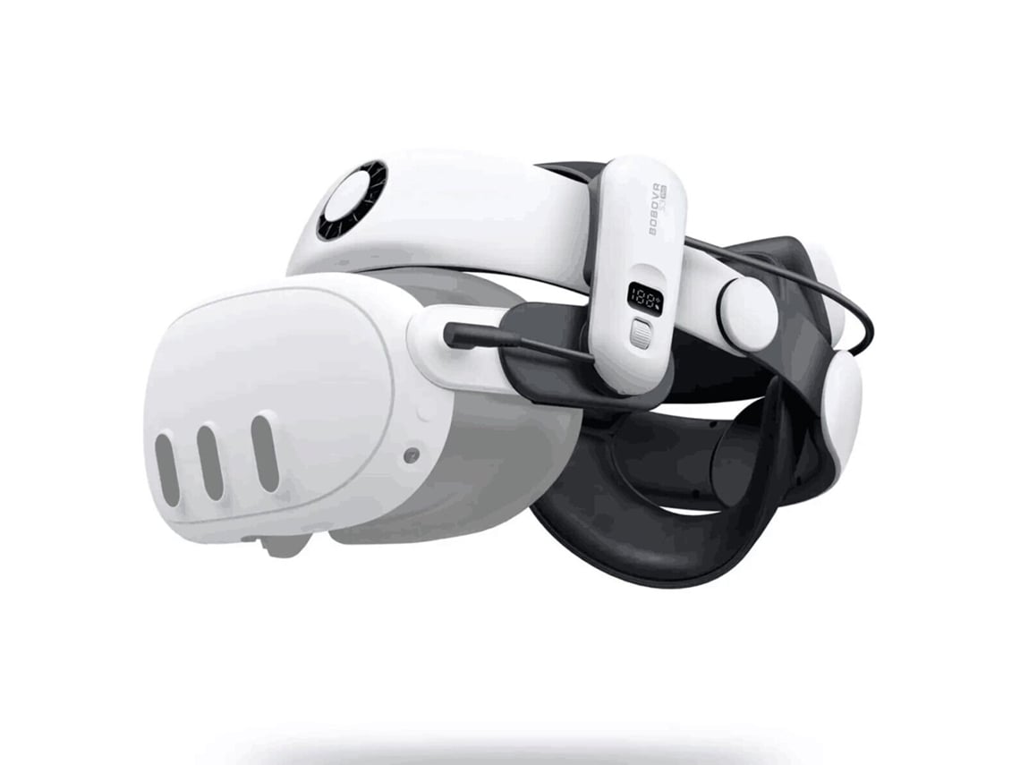Accesorios compatibles con Meta Quest 3 Head aire acondicionado 10000Mah batería intercambiable en caliente BOBOVR S3 Pro Super Strap Vr