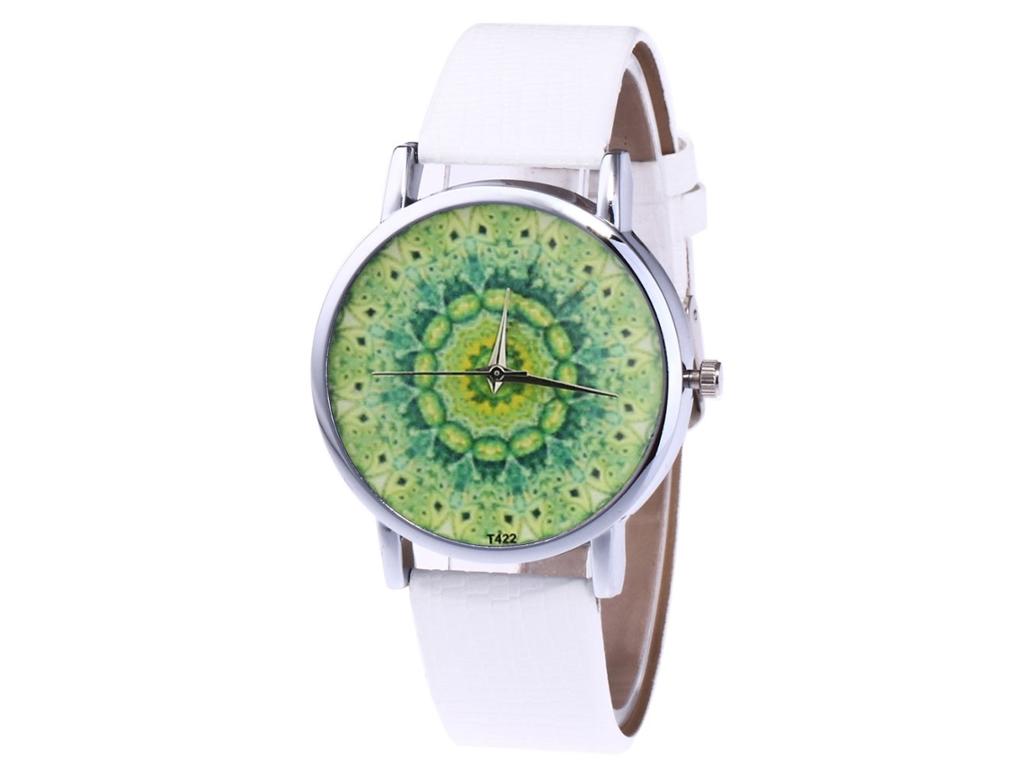 Reloj De Cuarzo Unisex Con Correa De Pu Zhoulianfa T422-yx Blanco