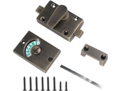 Cerradura Para Puerta De Baño, Seguridad, Robusto, Aleación De Zinc, Elegante